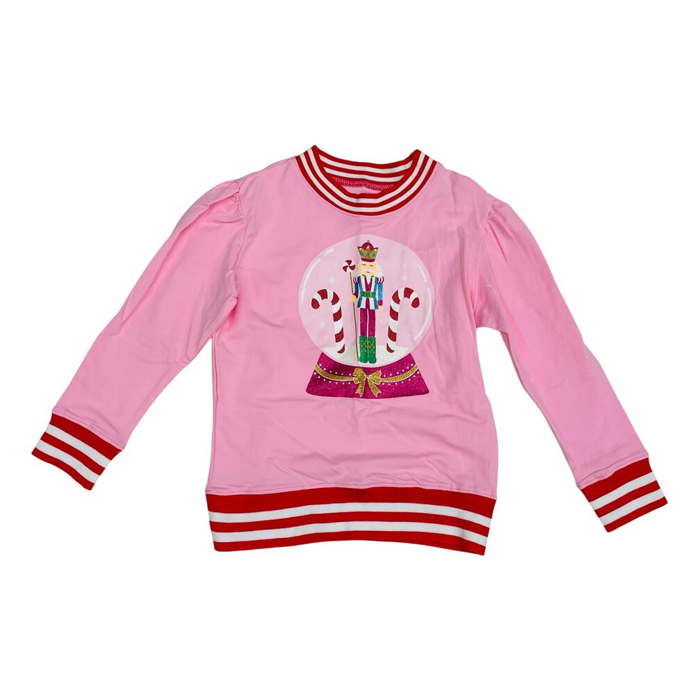 NWT Azarhia YK (4) Glitter Nutcracker Sweatshirt